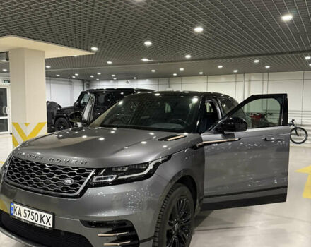 Серый Ленд Ровер Рендж Ровер Велар, объемом двигателя 2 л и пробегом 36 тыс. км за 48000 $, фото 2 на Automoto.ua