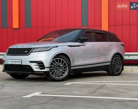 Серый Ленд Ровер Рендж Ровер Велар, объемом двигателя 3 л и пробегом 124 тыс. км за 53500 $, фото 6 на Automoto.ua
