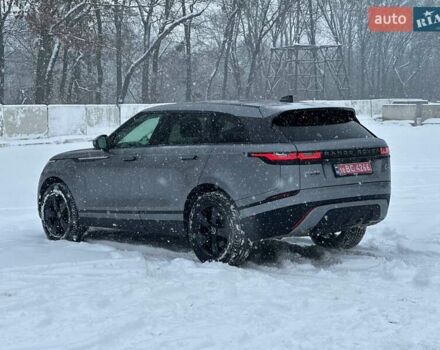 Серый Ленд Ровер Рендж Ровер Велар, объемом двигателя 2 л и пробегом 75 тыс. км за 29800 $, фото 5 на Automoto.ua