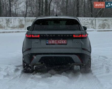Серый Ленд Ровер Рендж Ровер Велар, объемом двигателя 2 л и пробегом 75 тыс. км за 29800 $, фото 3 на Automoto.ua