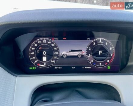 Серый Ленд Ровер Рендж Ровер Велар, объемом двигателя 2 л и пробегом 97 тыс. км за 36900 $, фото 13 на Automoto.ua