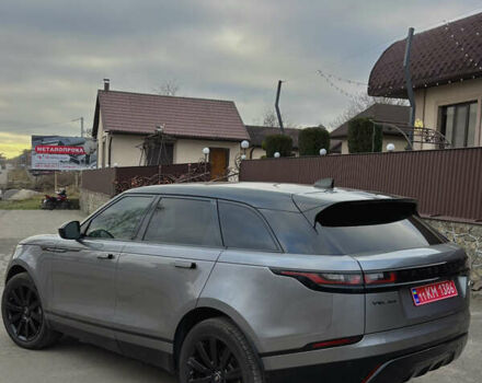 Серый Ленд Ровер Рендж Ровер Велар, объемом двигателя 2 л и пробегом 96 тыс. км за 38400 $, фото 6 на Automoto.ua