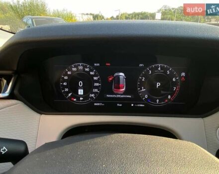 Серый Ленд Ровер Рендж Ровер Велар, объемом двигателя 2 л и пробегом 60 тыс. км за 33950 $, фото 14 на Automoto.ua