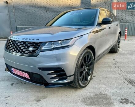 Серый Ленд Ровер Рендж Ровер Велар, объемом двигателя 2 л и пробегом 97 тыс. км за 36900 $, фото 1 на Automoto.ua