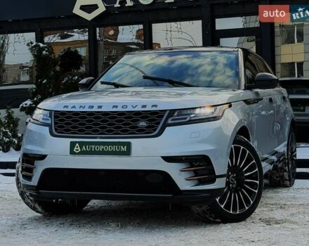 Сірий Ленд Ровер Рендж Ровер Велар, об'ємом двигуна 2 л та пробігом 45 тис. км за 49500 $, фото 4 на Automoto.ua