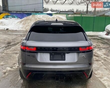 Серый Ленд Ровер Рендж Ровер Велар, объемом двигателя 2 л и пробегом 73 тыс. км за 38000 $, фото 4 на Automoto.ua