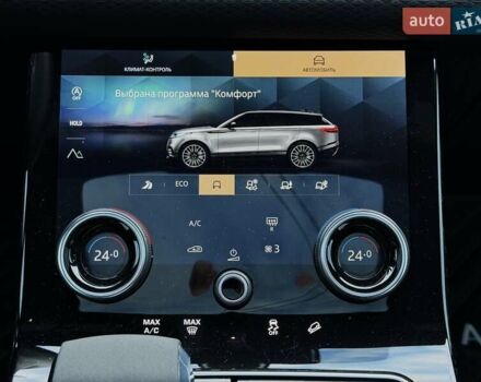 Сірий Ленд Ровер Рендж Ровер Велар, об'ємом двигуна 2 л та пробігом 45 тис. км за 49500 $, фото 41 на Automoto.ua