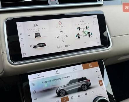 Серый Ленд Ровер Рендж Ровер Велар, объемом двигателя 2 л и пробегом 129 тыс. км за 53990 $, фото 25 на Automoto.ua