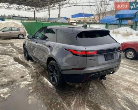 Серый Ленд Ровер Рендж Ровер Велар, объемом двигателя 2 л и пробегом 73 тыс. км за 38000 $, фото 5 на Automoto.ua