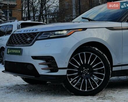 Серый Ленд Ровер Рендж Ровер Велар, объемом двигателя 2 л и пробегом 45 тыс. км за 49499 $, фото 7 на Automoto.ua