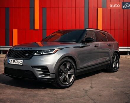 Серый Ленд Ровер Рендж Ровер Велар, объемом двигателя 3 л и пробегом 77 тыс. км за 45500 $, фото 2 на Automoto.ua