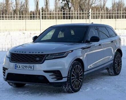 Серый Ленд Ровер Рендж Ровер Велар, объемом двигателя 2 л и пробегом 45 тыс. км за 49500 $, фото 1 на Automoto.ua