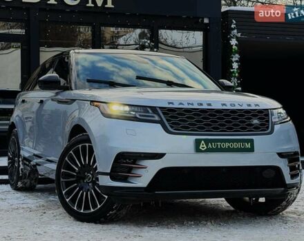 Серый Ленд Ровер Рендж Ровер Велар, объемом двигателя 2 л и пробегом 45 тыс. км за 49499 $, фото 8 на Automoto.ua