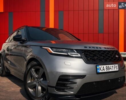 Серый Ленд Ровер Рендж Ровер Велар, объемом двигателя 3 л и пробегом 77 тыс. км за 45500 $, фото 4 на Automoto.ua