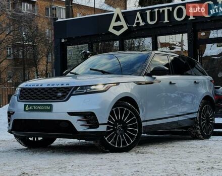 Серый Ленд Ровер Рендж Ровер Велар, объемом двигателя 2 л и пробегом 45 тыс. км за 49499 $, фото 4 на Automoto.ua