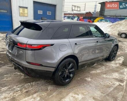 Серый Ленд Ровер Рендж Ровер Велар, объемом двигателя 2 л и пробегом 73 тыс. км за 38000 $, фото 3 на Automoto.ua