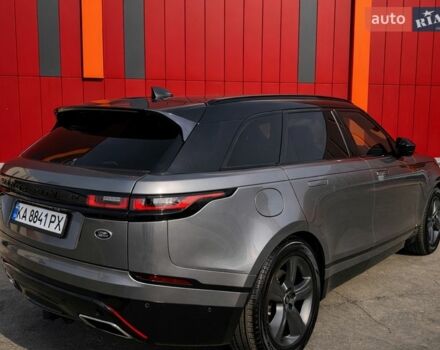 Серый Ленд Ровер Рендж Ровер Велар, объемом двигателя 3 л и пробегом 77 тыс. км за 45500 $, фото 8 на Automoto.ua