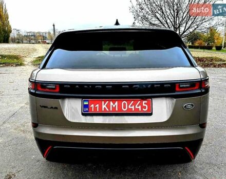 Серый Ленд Ровер Рендж Ровер Велар, объемом двигателя 2 л и пробегом 84 тыс. км за 44044 $, фото 1 на Automoto.ua