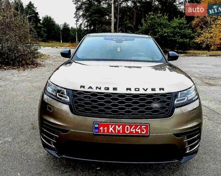 Серый Ленд Ровер Рендж Ровер Велар, объемом двигателя 2 л и пробегом 84 тыс. км за 44044 $, фото 5 на Automoto.ua