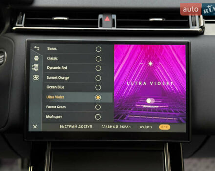 Сірий Ленд Ровер Рендж Ровер Велар, об'ємом двигуна 2 л та пробігом 22 тис. км за 74900 $, фото 51 на Automoto.ua