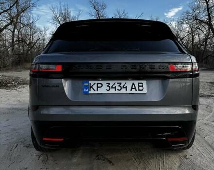 Серый Ленд Ровер Рендж Ровер Велар, объемом двигателя 3 л и пробегом 8 тыс. км за 85000 $, фото 6 на Automoto.ua