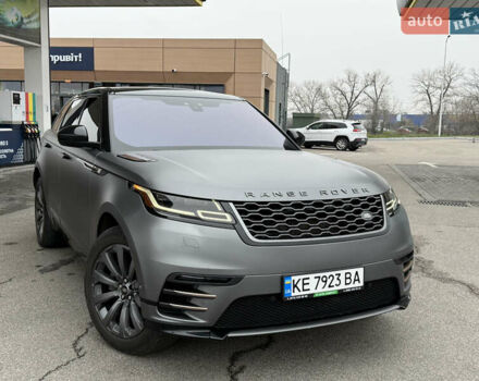 Серый Ленд Ровер Рендж Ровер Велар, объемом двигателя 2 л и пробегом 147 тыс. км за 31900 $, фото 1 на Automoto.ua