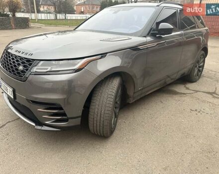 Серый Ленд Ровер Рендж Ровер Велар, объемом двигателя 2 л и пробегом 133 тыс. км за 31000 $, фото 1 на Automoto.ua