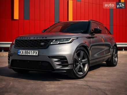 Серый Ленд Ровер Рендж Ровер Велар, объемом двигателя 3 л и пробегом 77 тыс. км за 45500 $, фото 1 на Automoto.ua