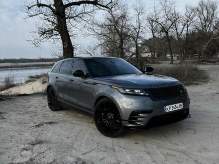 Серый Ленд Ровер Рендж Ровер Велар, объемом двигателя 3 л и пробегом 8 тыс. км за 85000 $, фото 1 на Automoto.ua