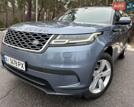 Синий Ленд Ровер Рендж Ровер Велар, объемом двигателя 2 л и пробегом 123 тыс. км за 33700 $, фото 8 на Automoto.ua