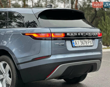 Синий Ленд Ровер Рендж Ровер Велар, объемом двигателя 2 л и пробегом 123 тыс. км за 33700 $, фото 25 на Automoto.ua