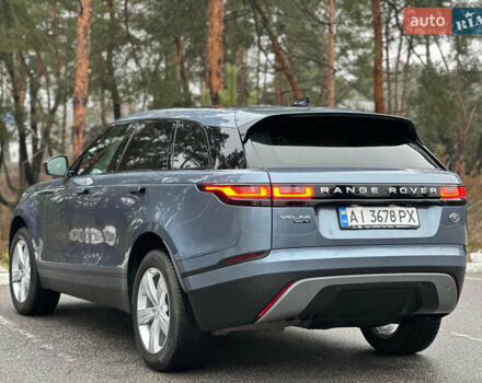 Синий Ленд Ровер Рендж Ровер Велар, объемом двигателя 2 л и пробегом 123 тыс. км за 33700 $, фото 4 на Automoto.ua