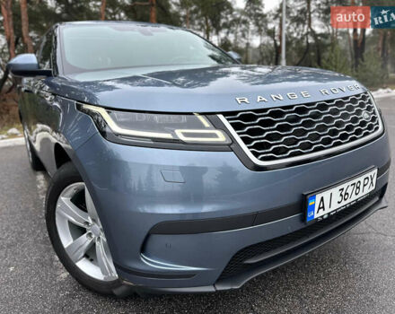 Синий Ленд Ровер Рендж Ровер Велар, объемом двигателя 2 л и пробегом 123 тыс. км за 33700 $, фото 5 на Automoto.ua