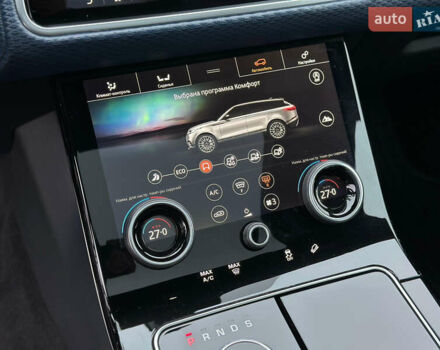 Синий Ленд Ровер Рендж Ровер Велар, объемом двигателя 2 л и пробегом 123 тыс. км за 33700 $, фото 65 на Automoto.ua