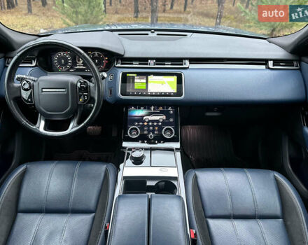 Синий Ленд Ровер Рендж Ровер Велар, объемом двигателя 2 л и пробегом 123 тыс. км за 33700 $, фото 35 на Automoto.ua