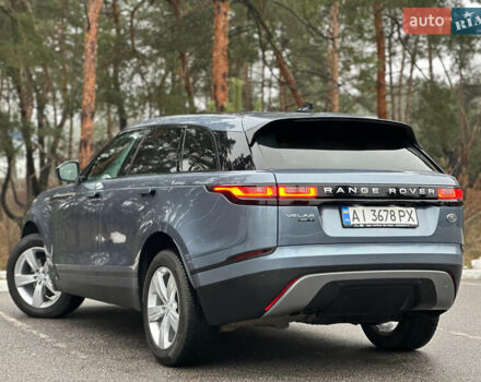 Синий Ленд Ровер Рендж Ровер Велар, объемом двигателя 2 л и пробегом 123 тыс. км за 33700 $, фото 28 на Automoto.ua