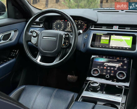 Синий Ленд Ровер Рендж Ровер Велар, объемом двигателя 2 л и пробегом 123 тыс. км за 33700 $, фото 36 на Automoto.ua