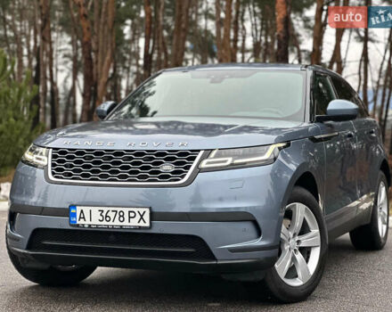 Синий Ленд Ровер Рендж Ровер Велар, объемом двигателя 2 л и пробегом 123 тыс. км за 33700 $, фото 7 на Automoto.ua