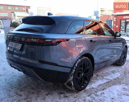 Синий Ленд Ровер Рендж Ровер Велар, объемом двигателя 2 л и пробегом 128 тыс. км за 31900 $, фото 2 на Automoto.ua