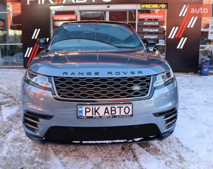 Синий Ленд Ровер Рендж Ровер Велар, объемом двигателя 2 л и пробегом 128 тыс. км за 31900 $, фото 5 на Automoto.ua