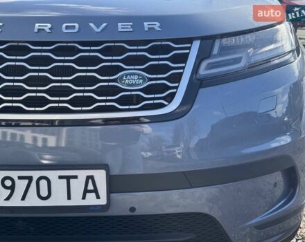 Синий Ленд Ровер Рендж Ровер Велар, объемом двигателя 2 л и пробегом 103 тыс. км за 37700 $, фото 10 на Automoto.ua