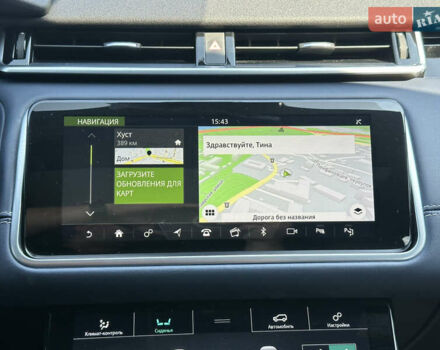 Синий Ленд Ровер Рендж Ровер Велар, объемом двигателя 2 л и пробегом 91 тыс. км за 38000 $, фото 13 на Automoto.ua