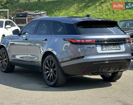Синий Ленд Ровер Рендж Ровер Велар, объемом двигателя 2 л и пробегом 91 тыс. км за 38000 $, фото 3 на Automoto.ua