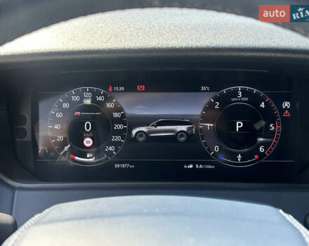 Синий Ленд Ровер Рендж Ровер Велар, объемом двигателя 2 л и пробегом 91 тыс. км за 38000 $, фото 9 на Automoto.ua