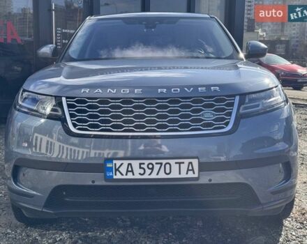 Синий Ленд Ровер Рендж Ровер Велар, объемом двигателя 2 л и пробегом 103 тыс. км за 37700 $, фото 4 на Automoto.ua