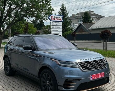 Синій Ленд Ровер Рендж Ровер Велар, об'ємом двигуна 2 л та пробігом 57 тис. км за 38000 $, фото 2 на Automoto.ua