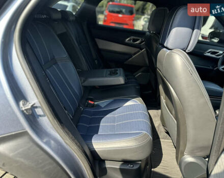 Синий Ленд Ровер Рендж Ровер Велар, объемом двигателя 2 л и пробегом 91 тыс. км за 38000 $, фото 25 на Automoto.ua