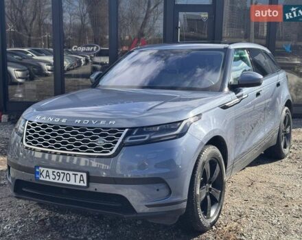 Синий Ленд Ровер Рендж Ровер Велар, объемом двигателя 2 л и пробегом 103 тыс. км за 37700 $, фото 3 на Automoto.ua