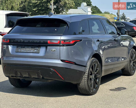 Синий Ленд Ровер Рендж Ровер Велар, объемом двигателя 2 л и пробегом 91 тыс. км за 38000 $, фото 2 на Automoto.ua