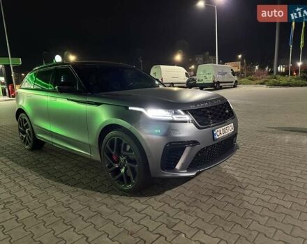 Синій Ленд Ровер Рендж Ровер Велар, об'ємом двигуна 5 л та пробігом 114 тис. км за 75000 $, фото 1 на Automoto.ua